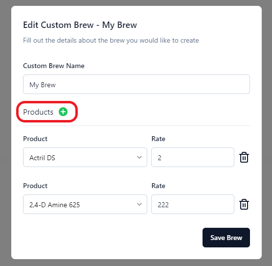 Custom Brew